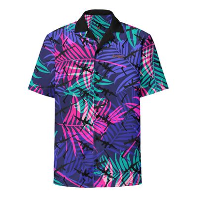 Beach Operator Hawaiian Button Up Shirt