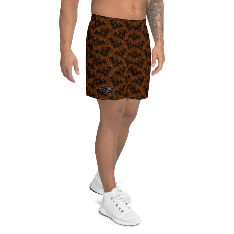 Batting a Thousand - Burnt Orange Gym &amp; Swim Shorts