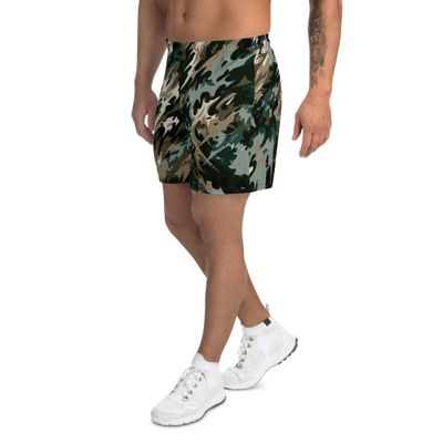 Bone Shatter Camo - Black Gym &amp; Swim Shorts
