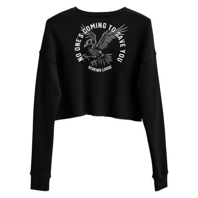 No One Crop Sweatshirt