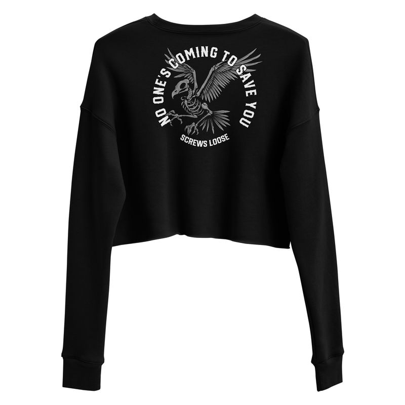 No One Crop Sweatshirt