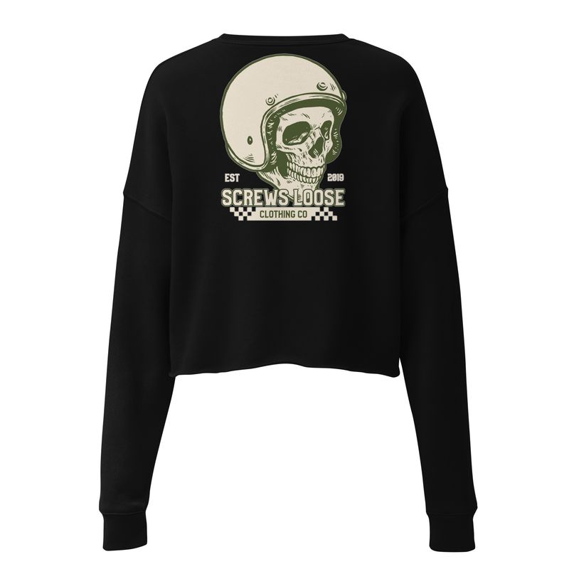 Chopper Hipster Crop Sweatshirt