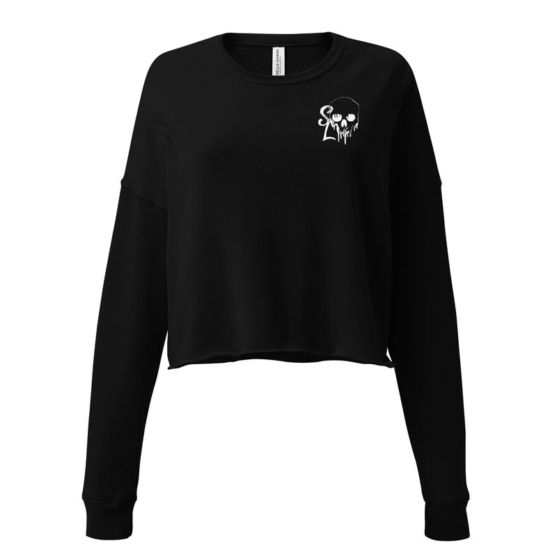 Chopper Hipster Crop Sweatshirt