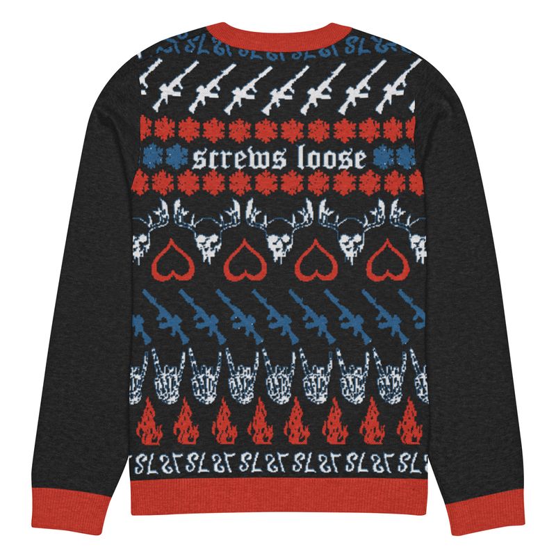 Screws Loose Knitted Xmas Sweater