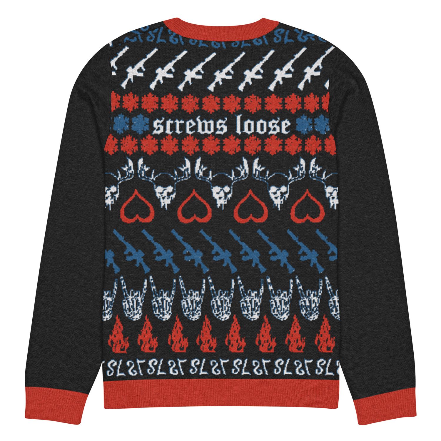 Screws Loose Knitted Xmas Sweater