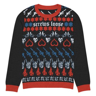 Screws Loose Knitted Xmas Sweater