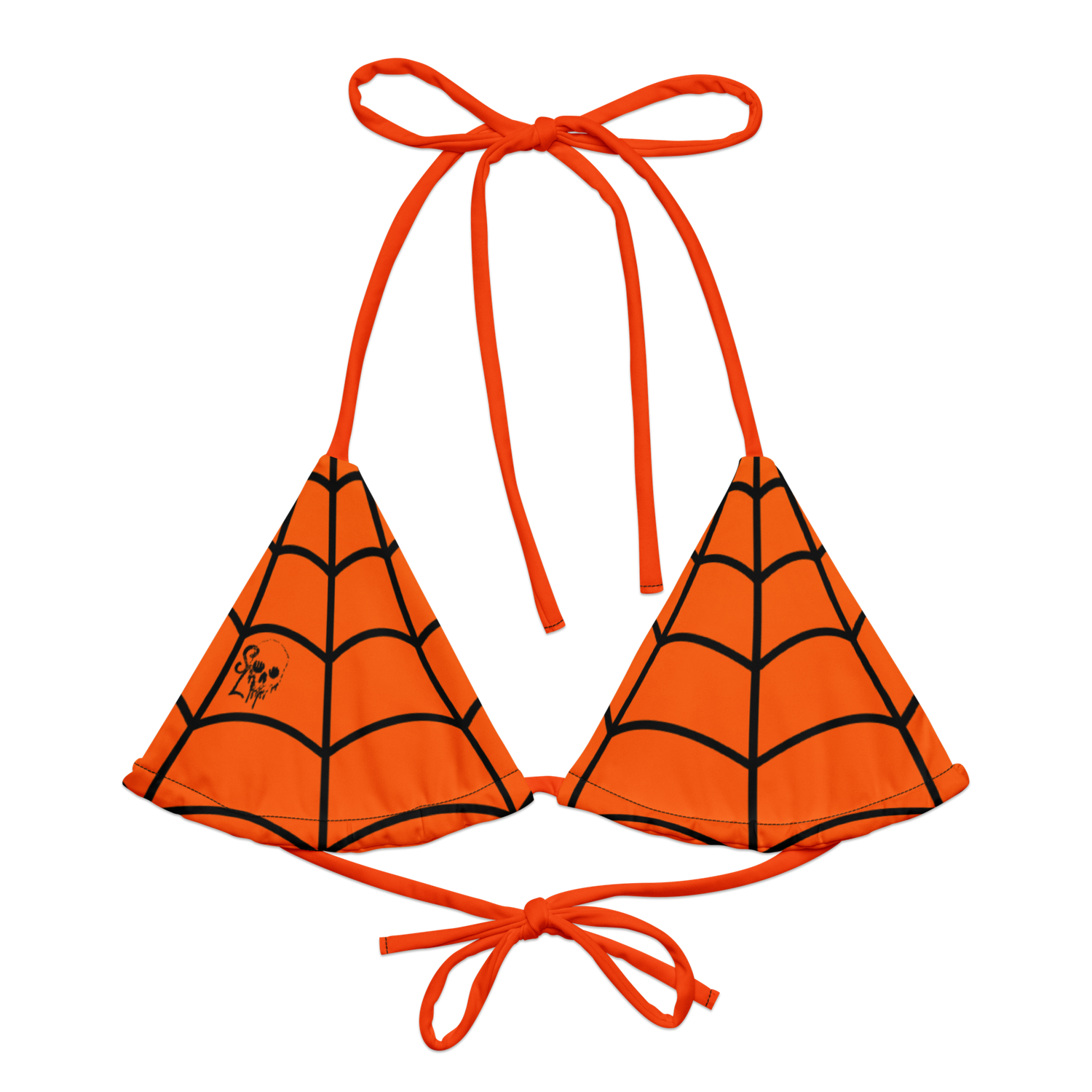 Caught in the Web String Bikini Top
