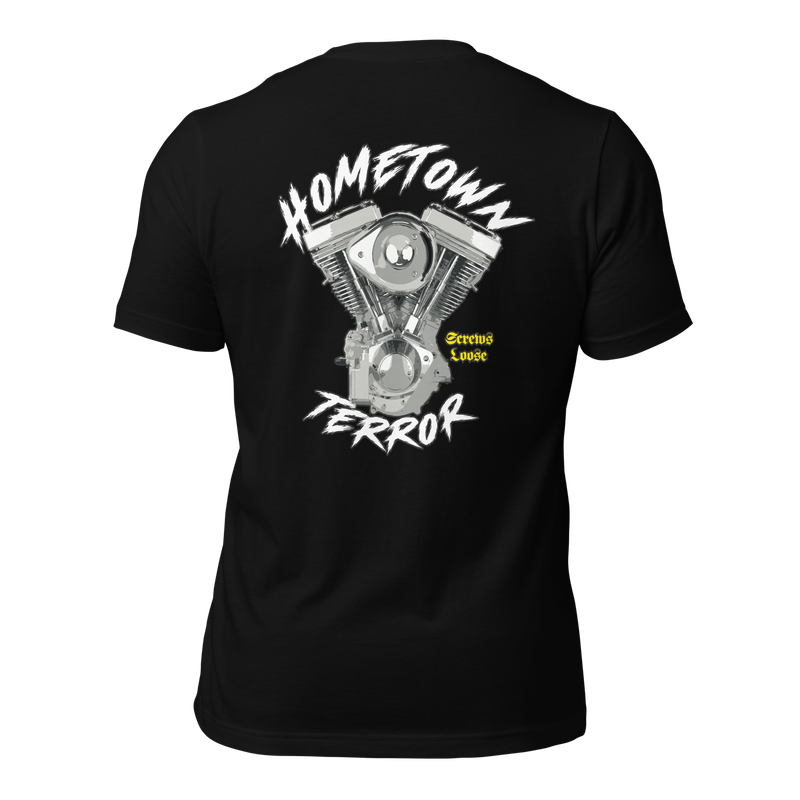 Hometown Terror - Harley Evo Engine Tee