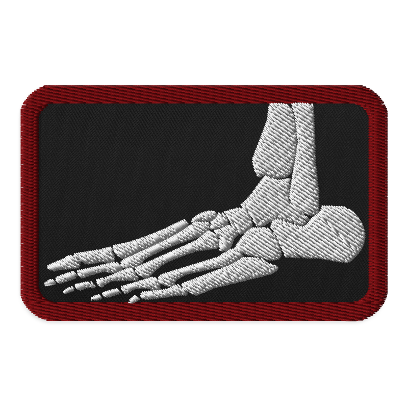 Foot Fetish Embroidered Patch
