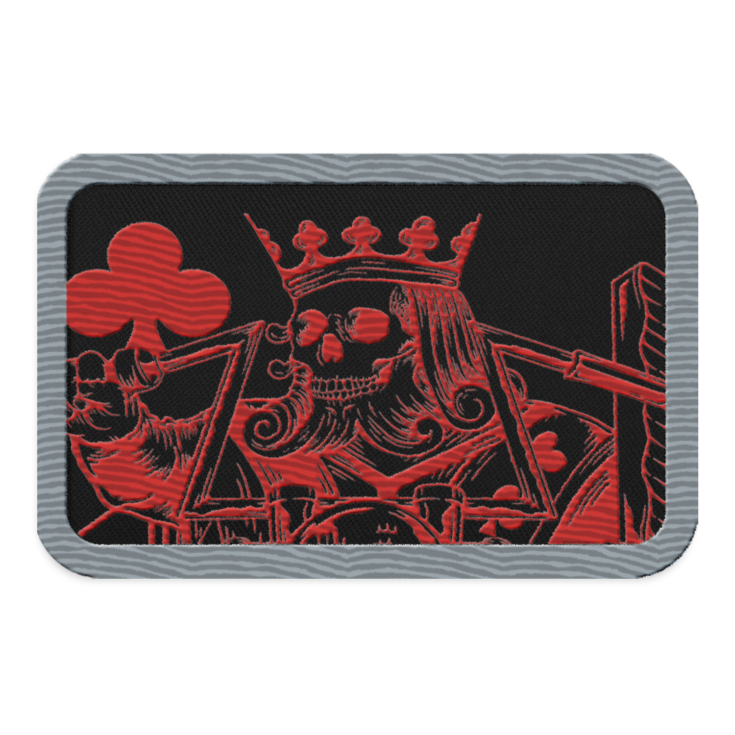 Chopper King Embroidered Patch