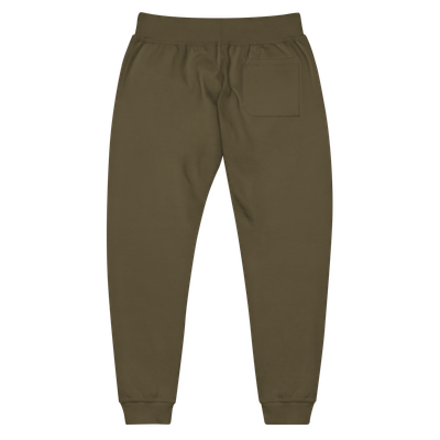 Classic Embroidered Bleeding Skulll Fleece Joggers