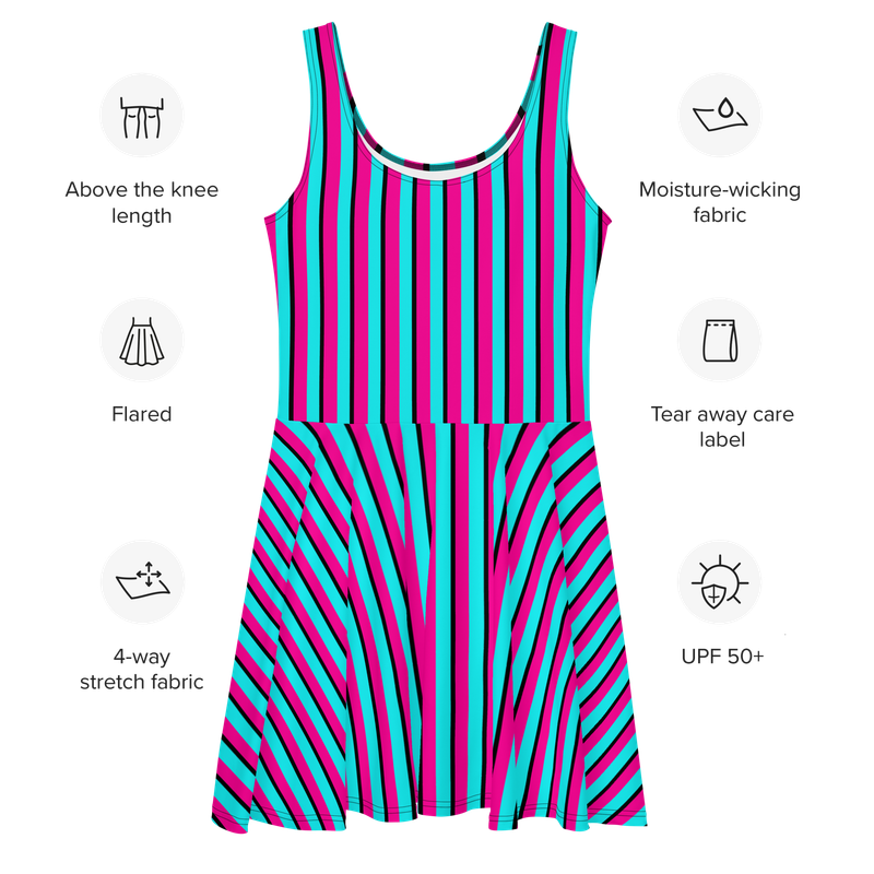 80s Baby Skater Dress