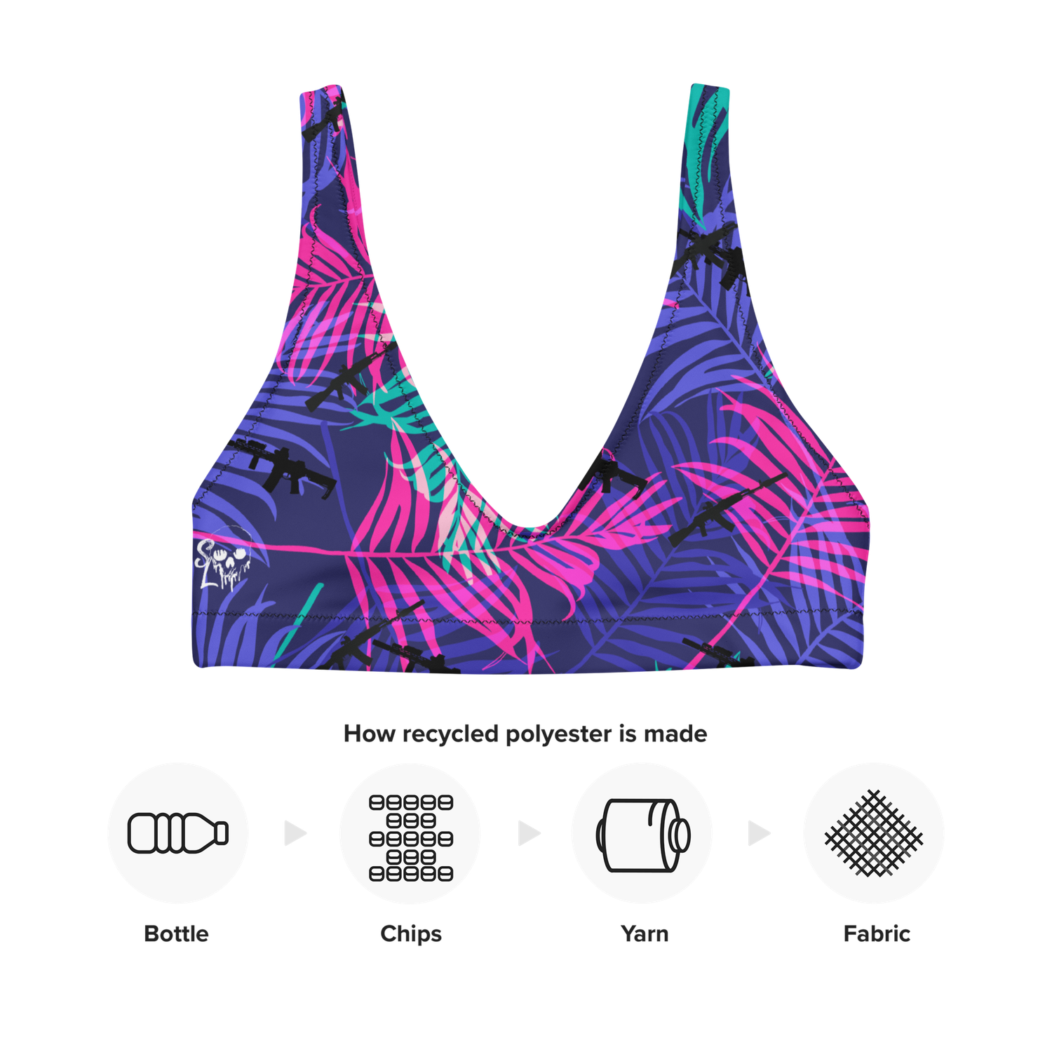 Beach Operator Padded Bikini Top