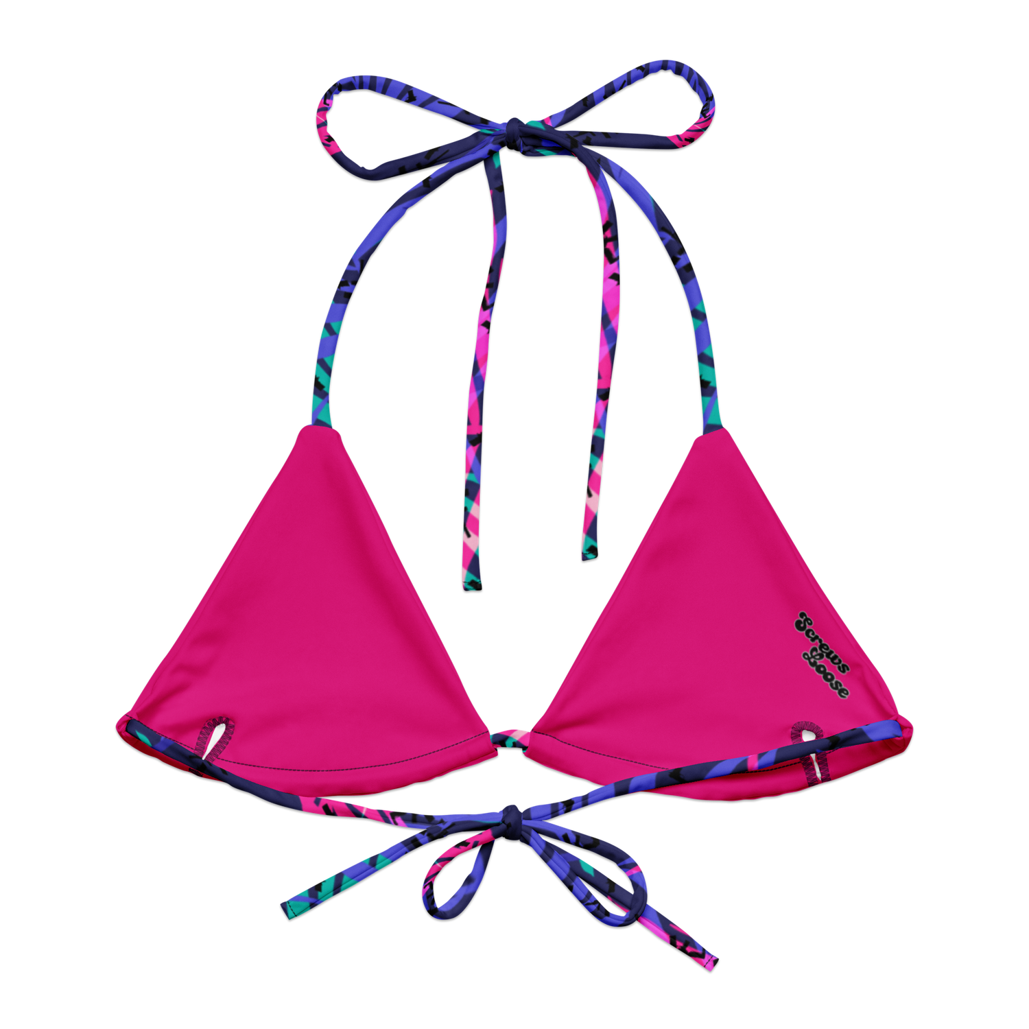 Beach Operator String Bikini Top