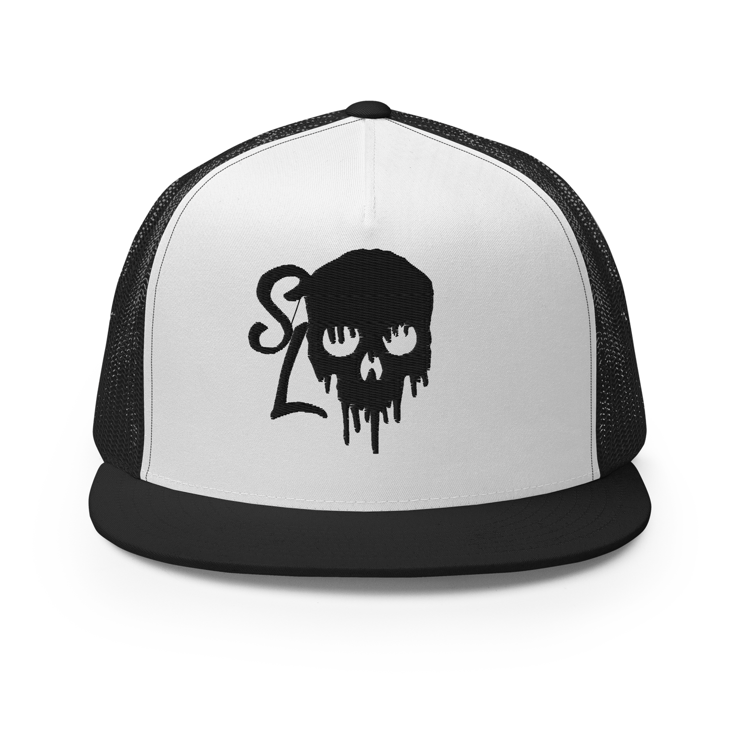 Bleeding Skull Trucker Cap