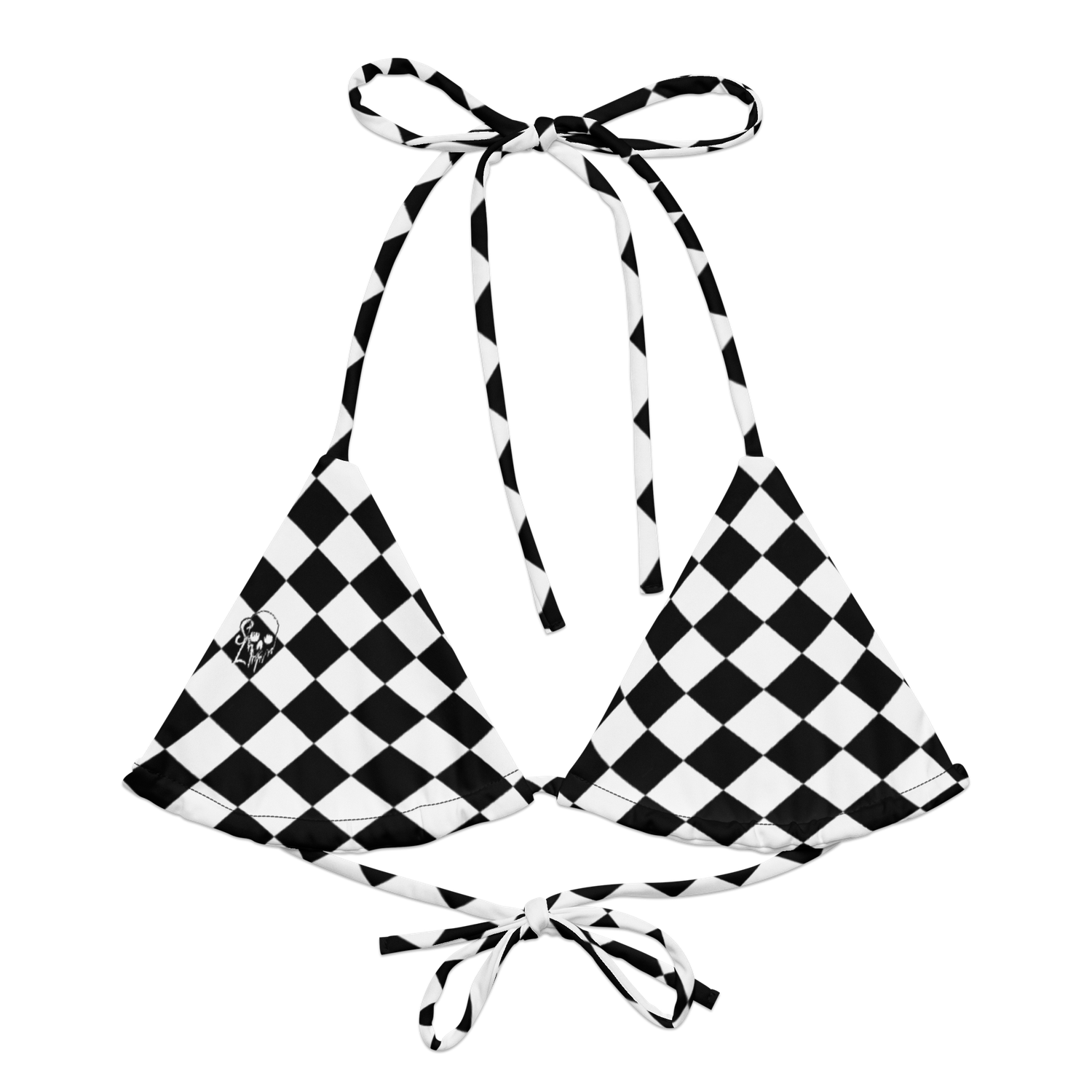 Fast Lane String Bikini Top