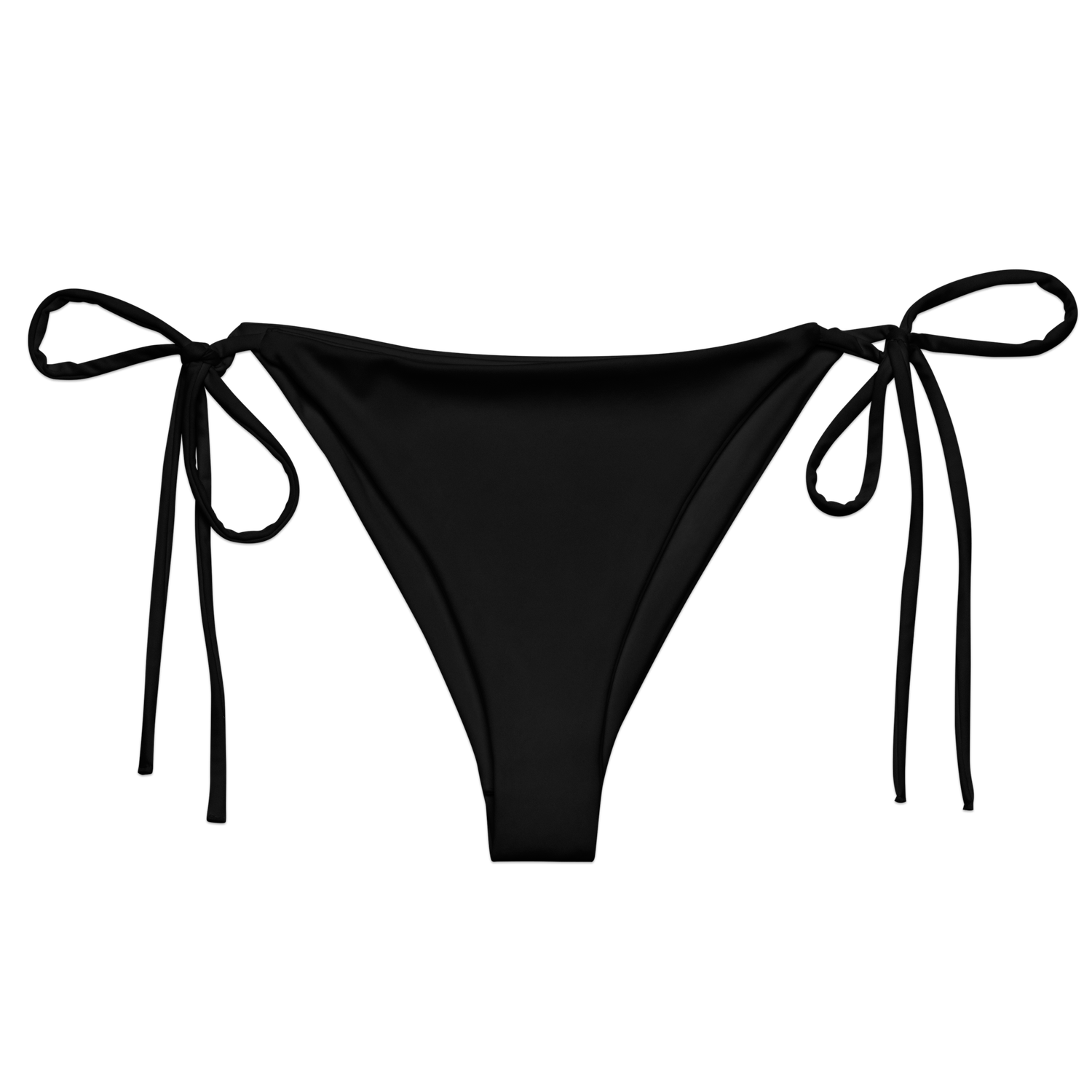 Classic Black String Bikini Bottom