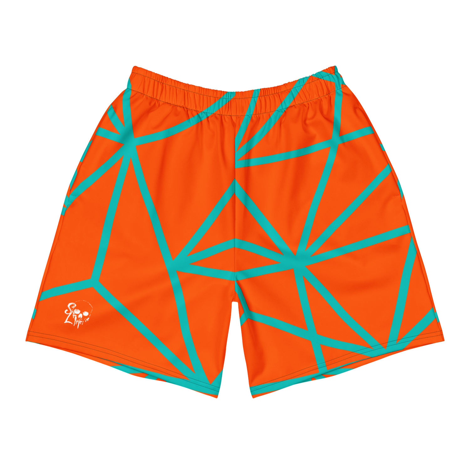 Teal Sunset Gym &amp; Swim Shorts