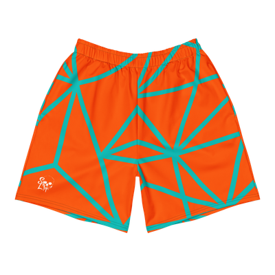 Teal Sunset Gym &amp; Swim Shorts