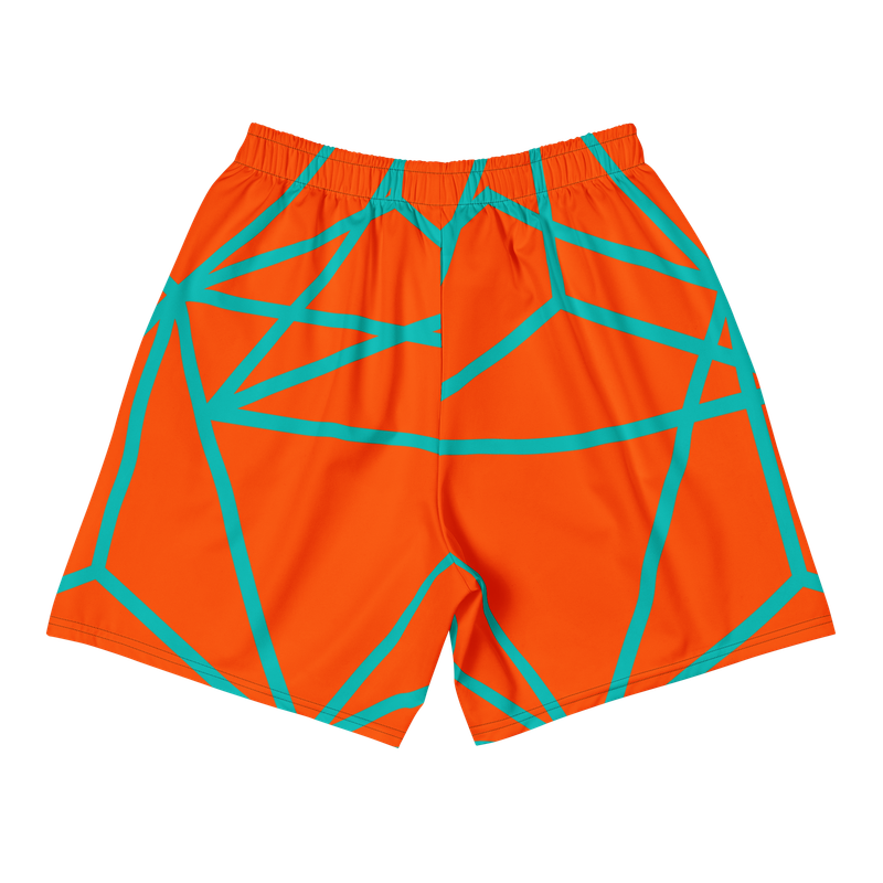 Teal Sunset Gym &amp; Swim Shorts