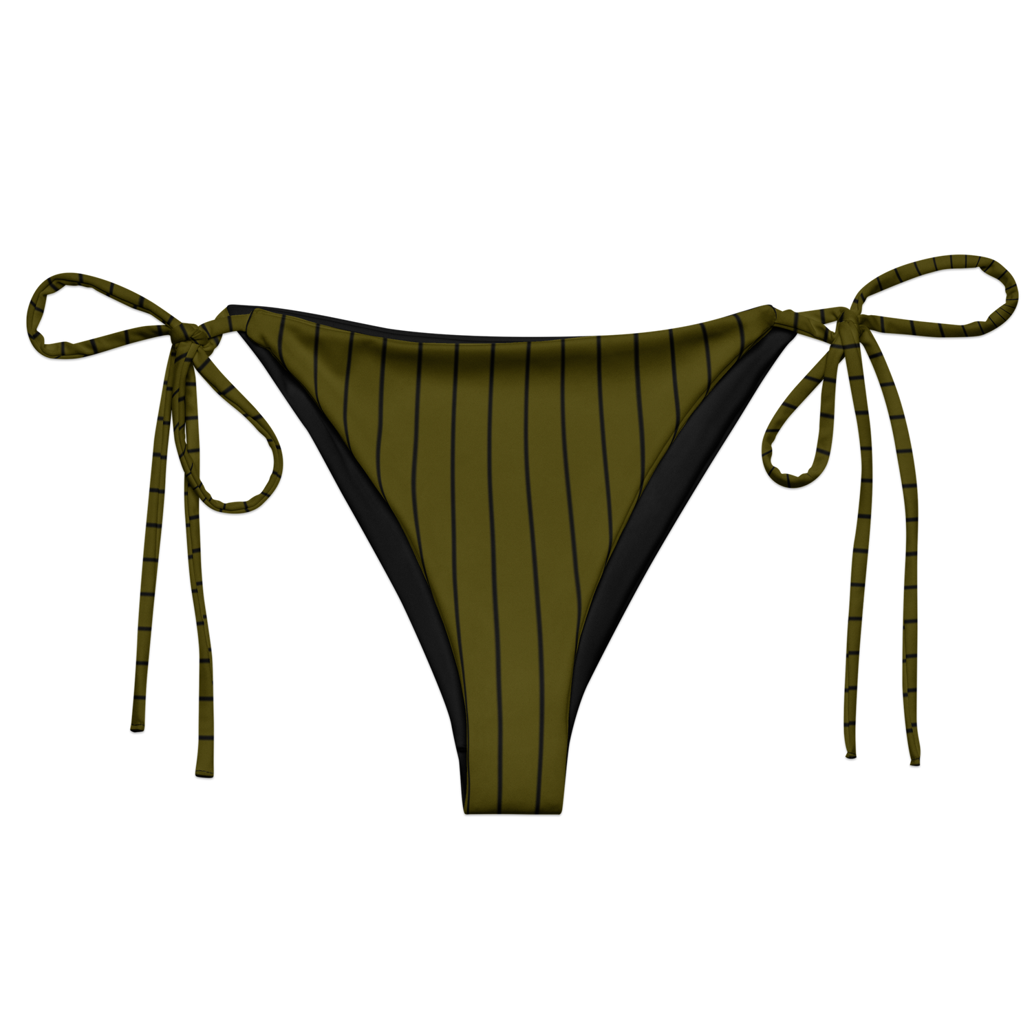 Xtra Olive String Bikini Bottom