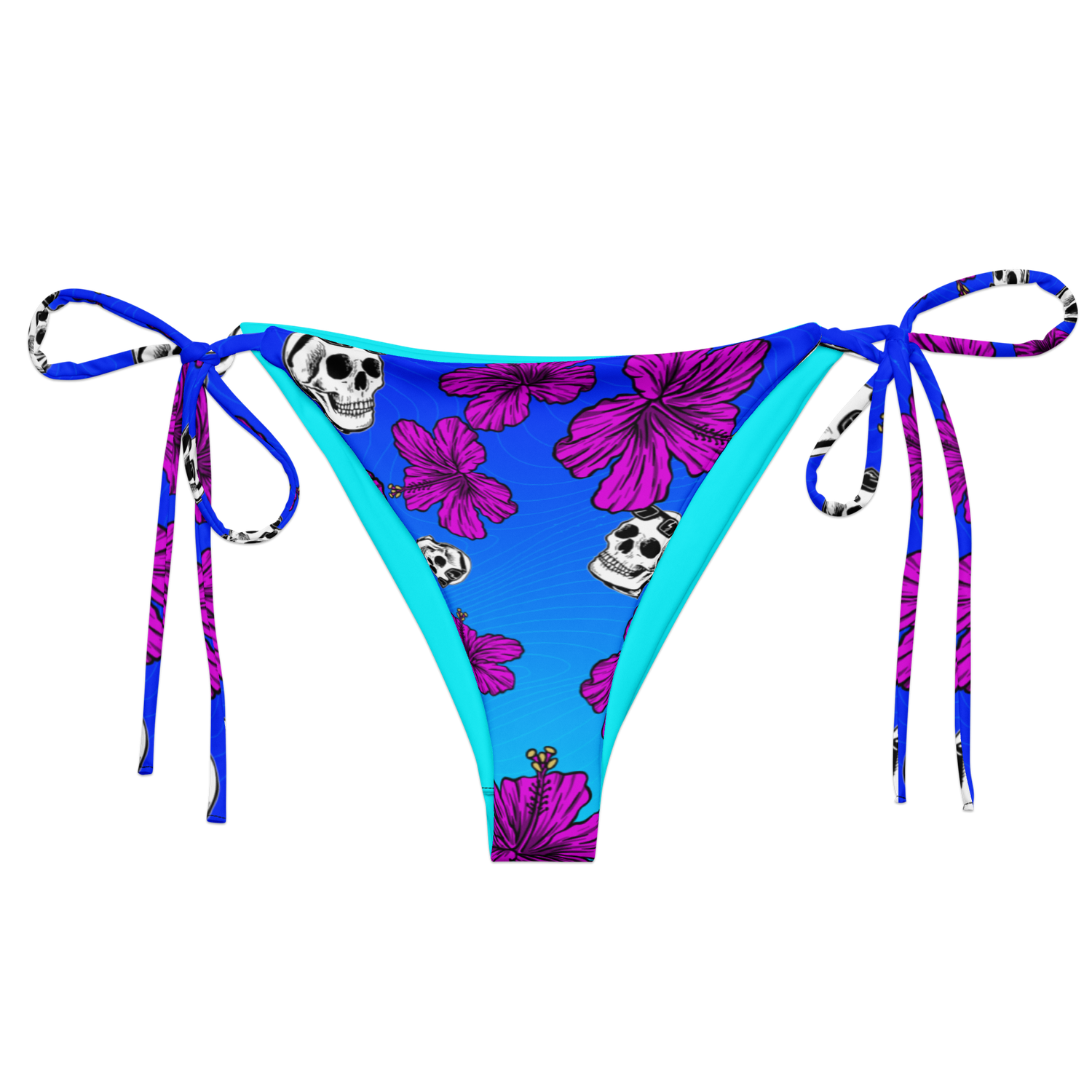 Long Live Hibiscus String Bikini Bottom
