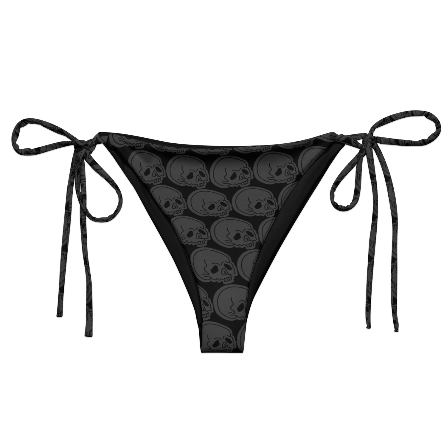 Skulls-a-Plenty String Bikini Bottom