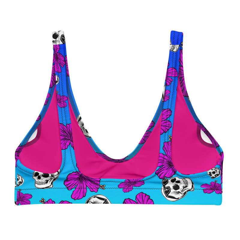 Long Live Hibiscus Padded Bikini Top