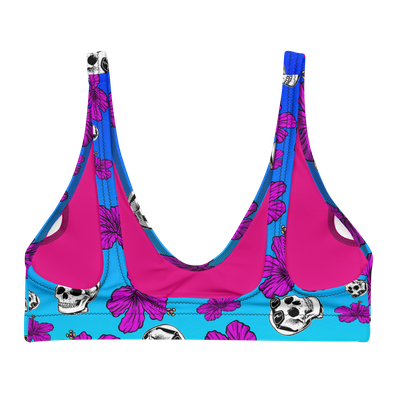 Long Live Hibiscus Padded Bikini Top