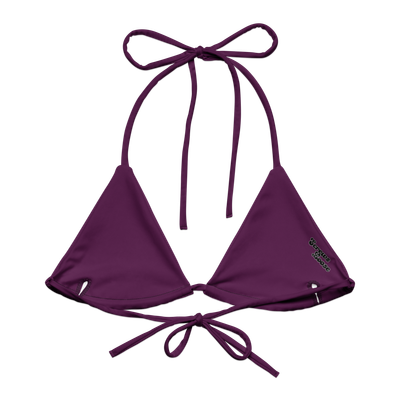 Classic Gangster String Bikini Top