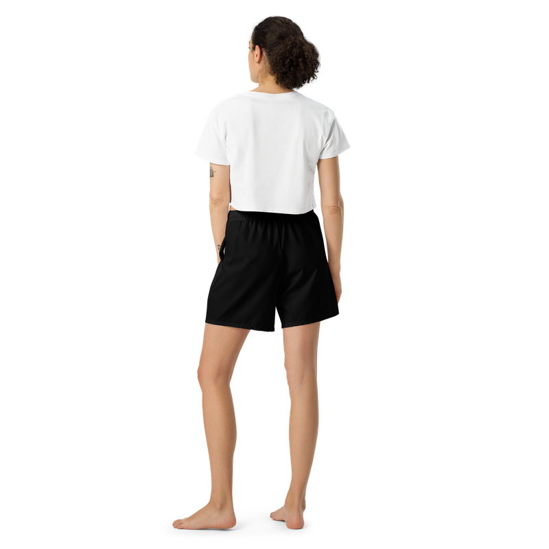 Classic Black Orange Skull Gym &amp; Swim Shorts