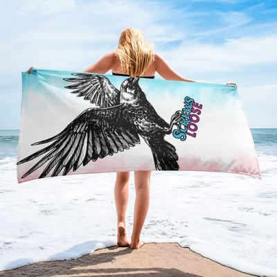 Screws Loose Flying Away Towel
