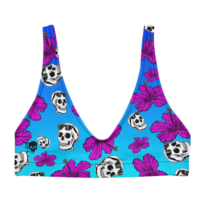 Long Live Hibiscus Padded Bikini Top