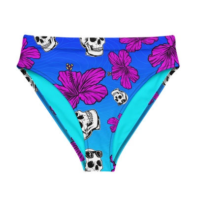 Long Live Hibiscus High-Waisted Bikini Bottom