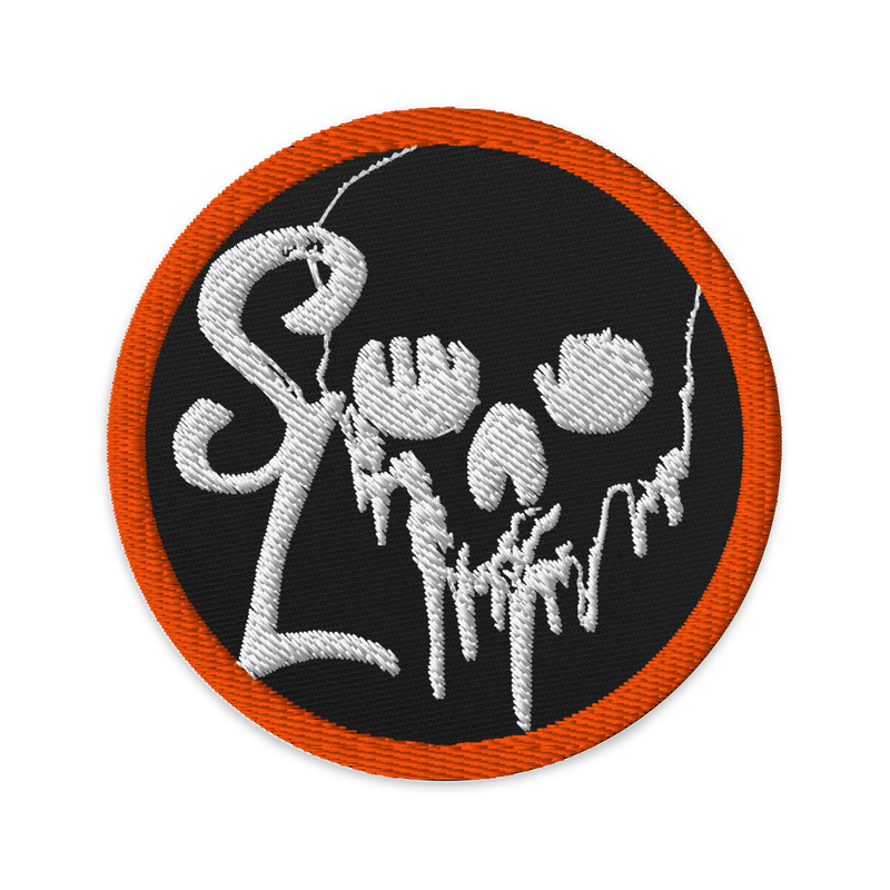 Bleeding Skull Embroidered Patche