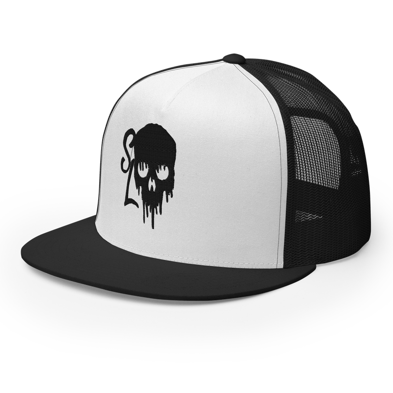 Bleeding Skull Trucker Cap