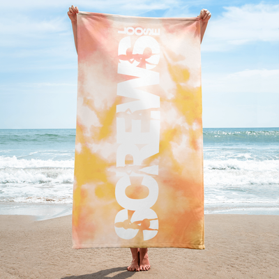 Screws Loose Silhouette Towel