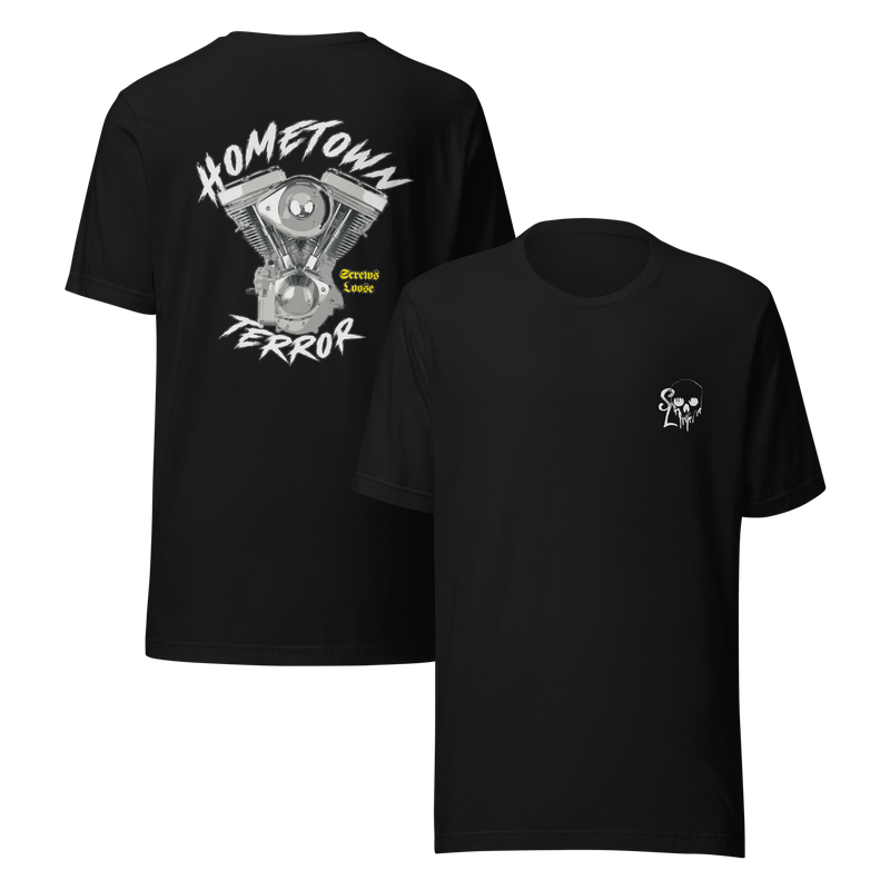 Hometown Terror - Harley Evo Engine Tee