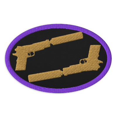 Shhhh 1911 Embroidered Patch