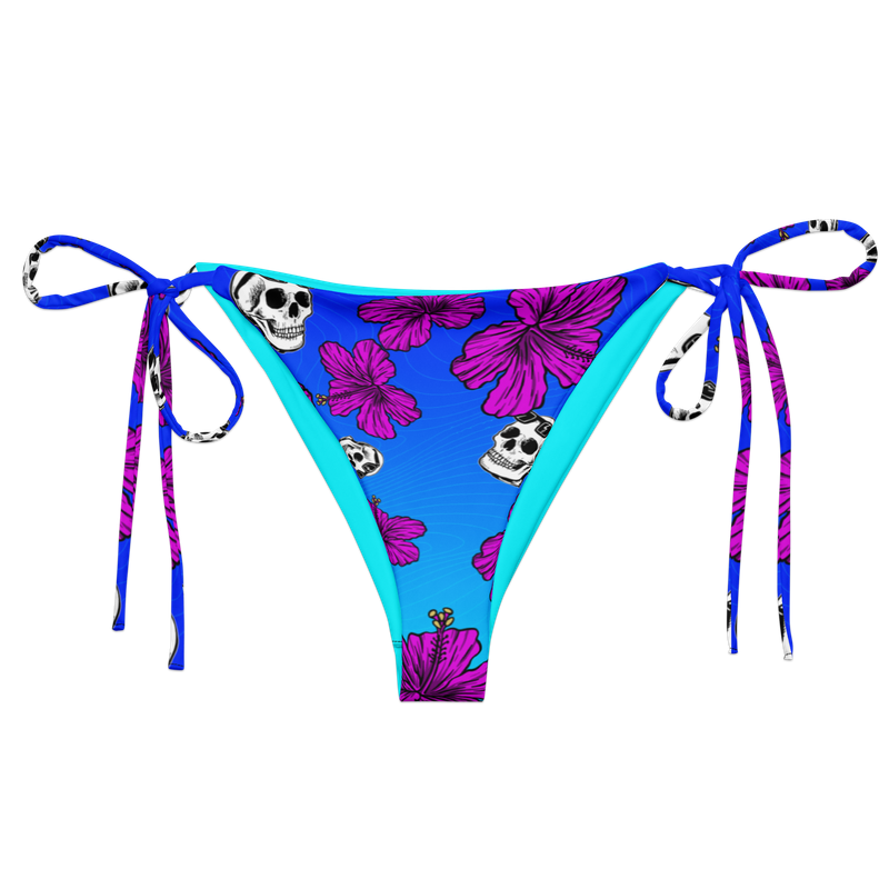 Long Live Hibiscus String Bikini Bottom