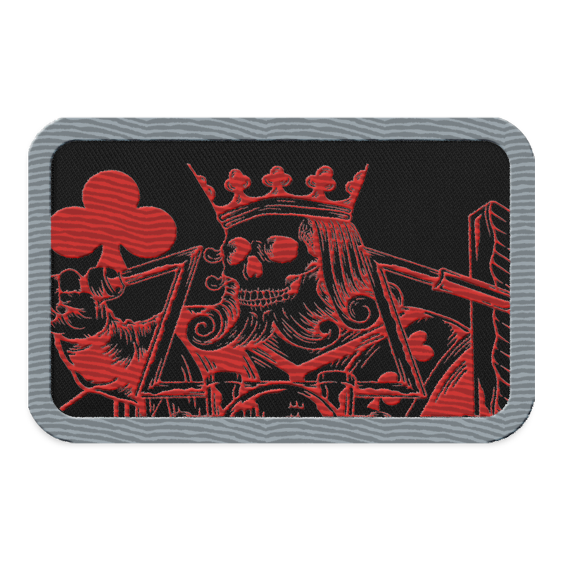 Chopper King Embroidered Patch