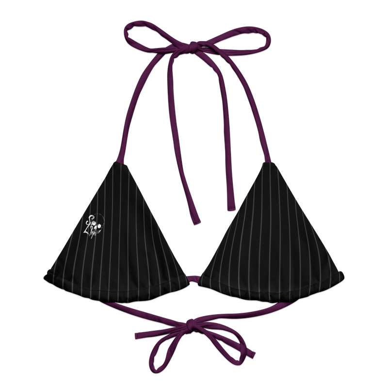 Classic Gangster String Bikini Top