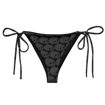 Skulls-a-Plenty String Bikini Bottom