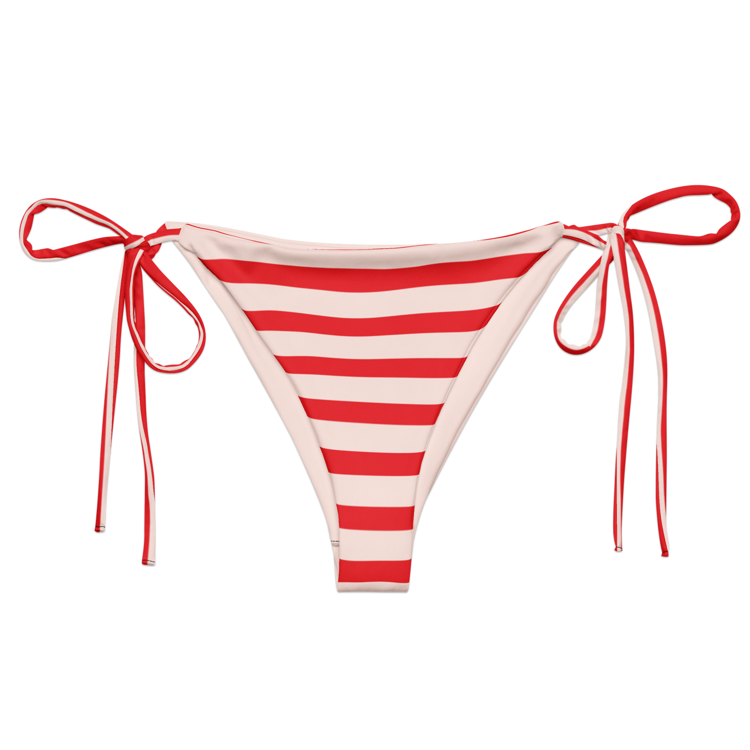 Strawberries &amp; Cream String Bikini Bottom