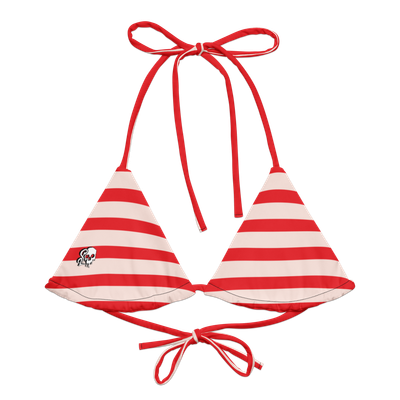 Strawberries &amp; Cream String Bikini Top