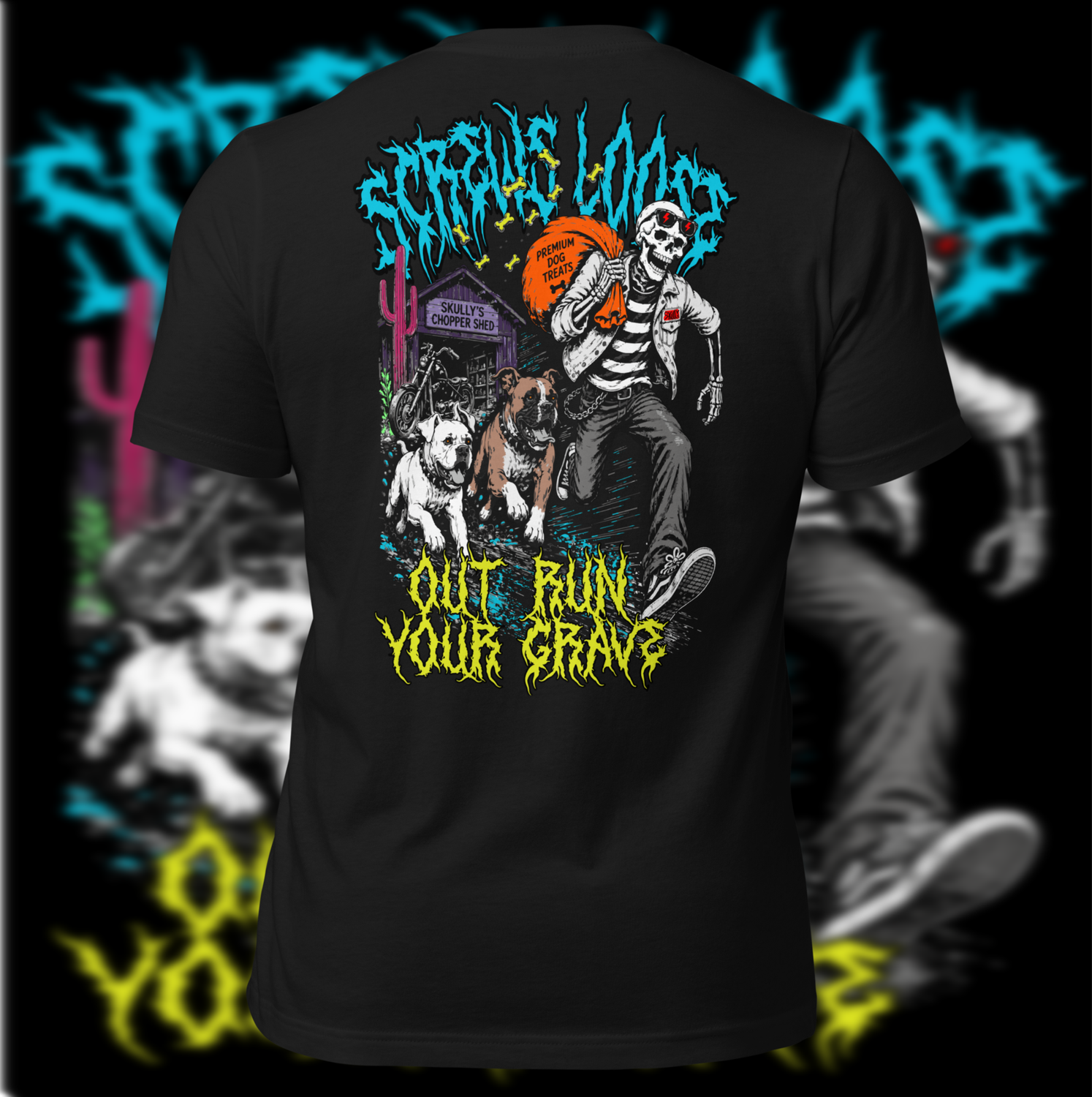 Out Run Your Grave Tee