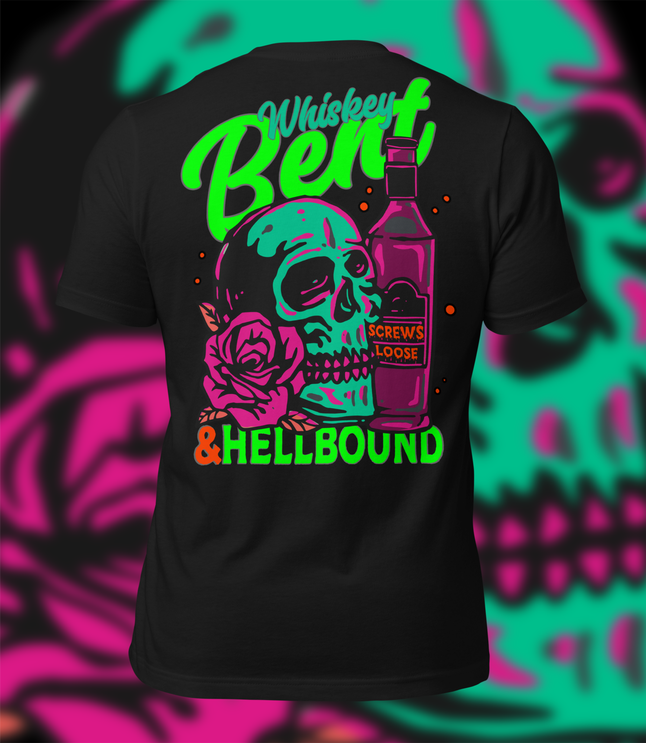 Whis key Bent &amp; Hellbound Tee