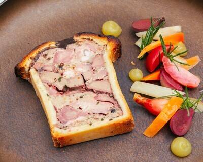 Pate in Crust - Duck foie Gras / Mango