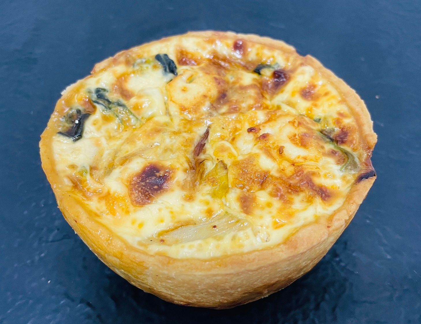 Leek and Spinach Tartlet
