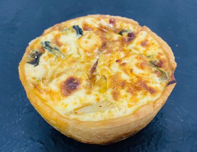 Leek and Spinach Tartlet